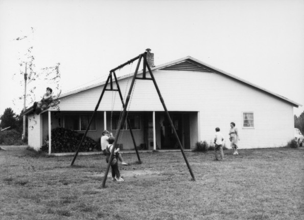 Recess time at B. J. Rowland Adventist School in Mena