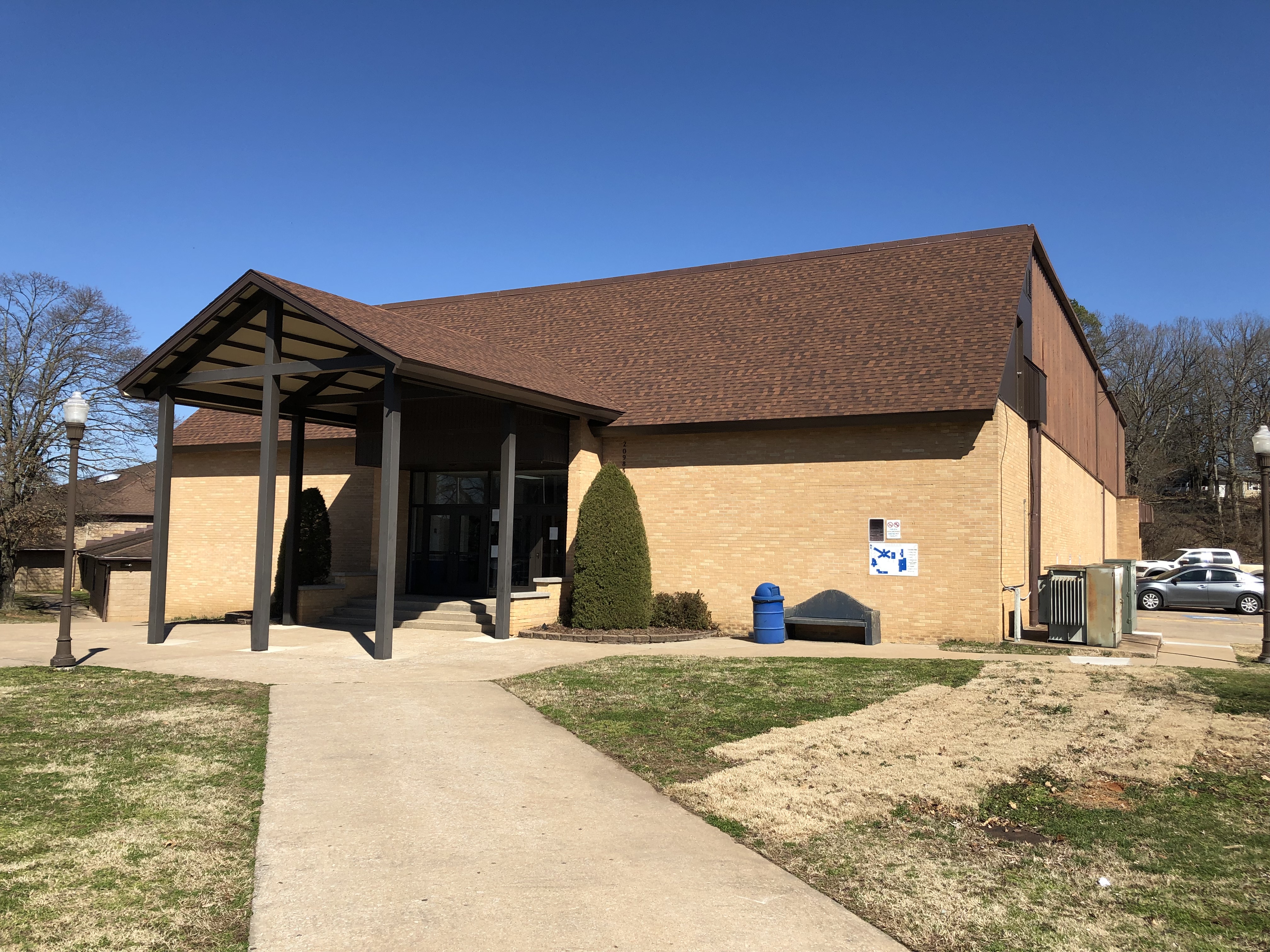 Gymnasium, Callicott Hall, built in 1965