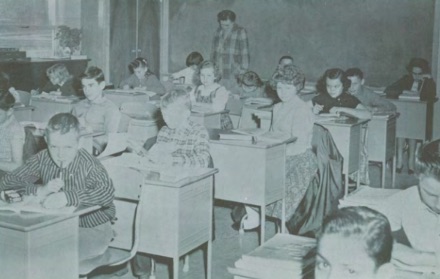 Upper grade classroom