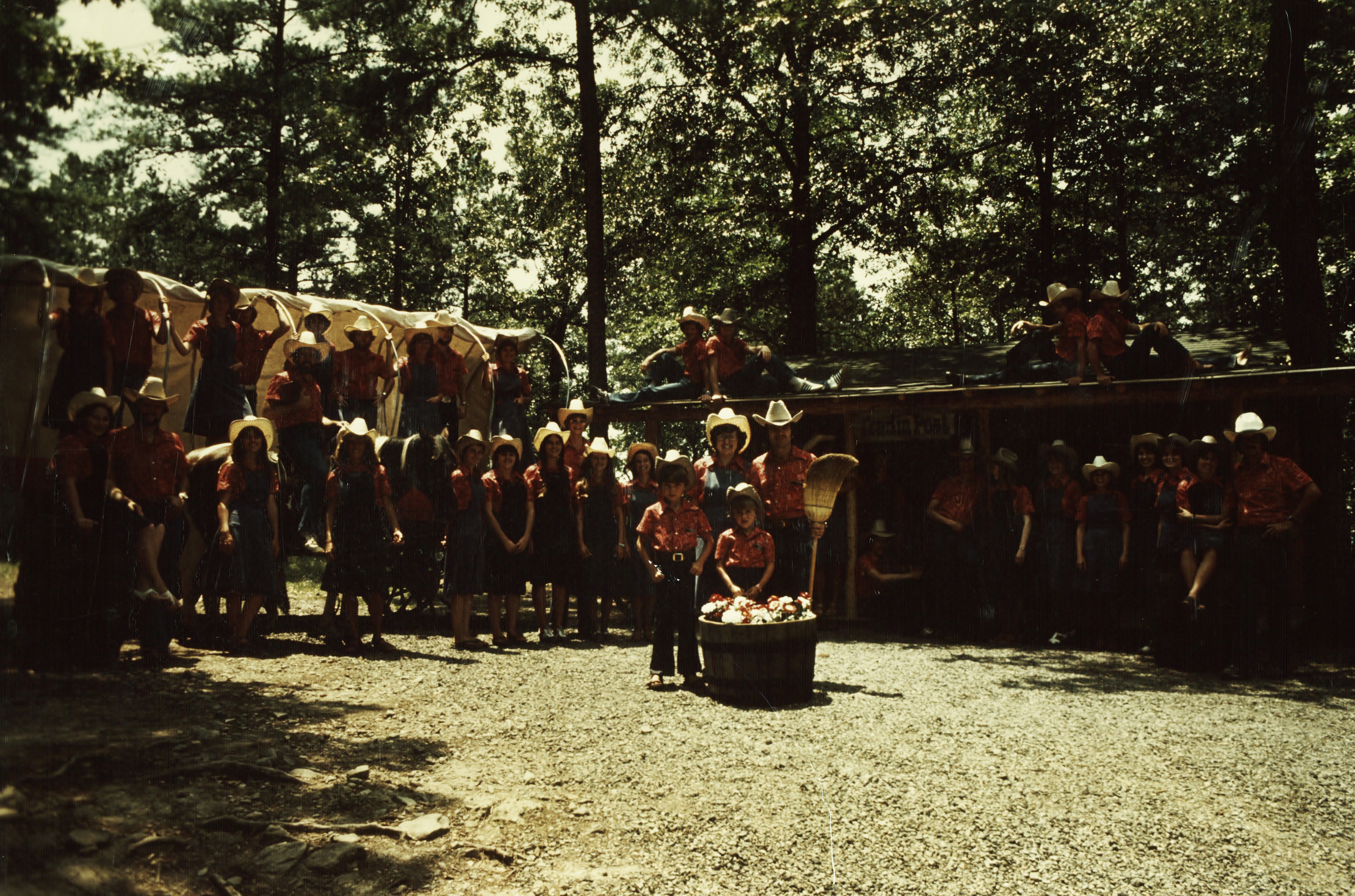 Camp Yorktown Bay staff 1978