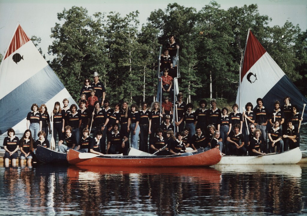 Camp Yorktown Bay staff 1979